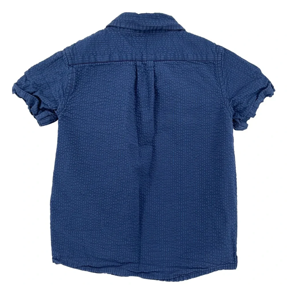 BUNDLE Janie and Jack Button-Up Shirt Striped‎ Casual Cotton Size 5